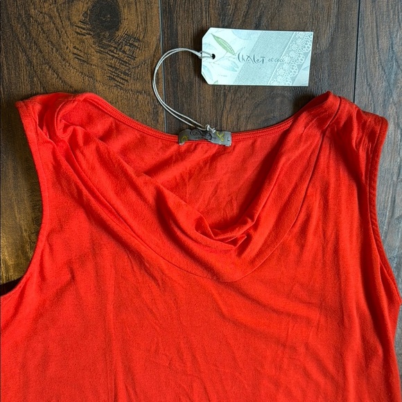 Vibrant Orange Sleeveless from Chalet Et Ceci sz L NWT (D17) - Picture 2 of 6